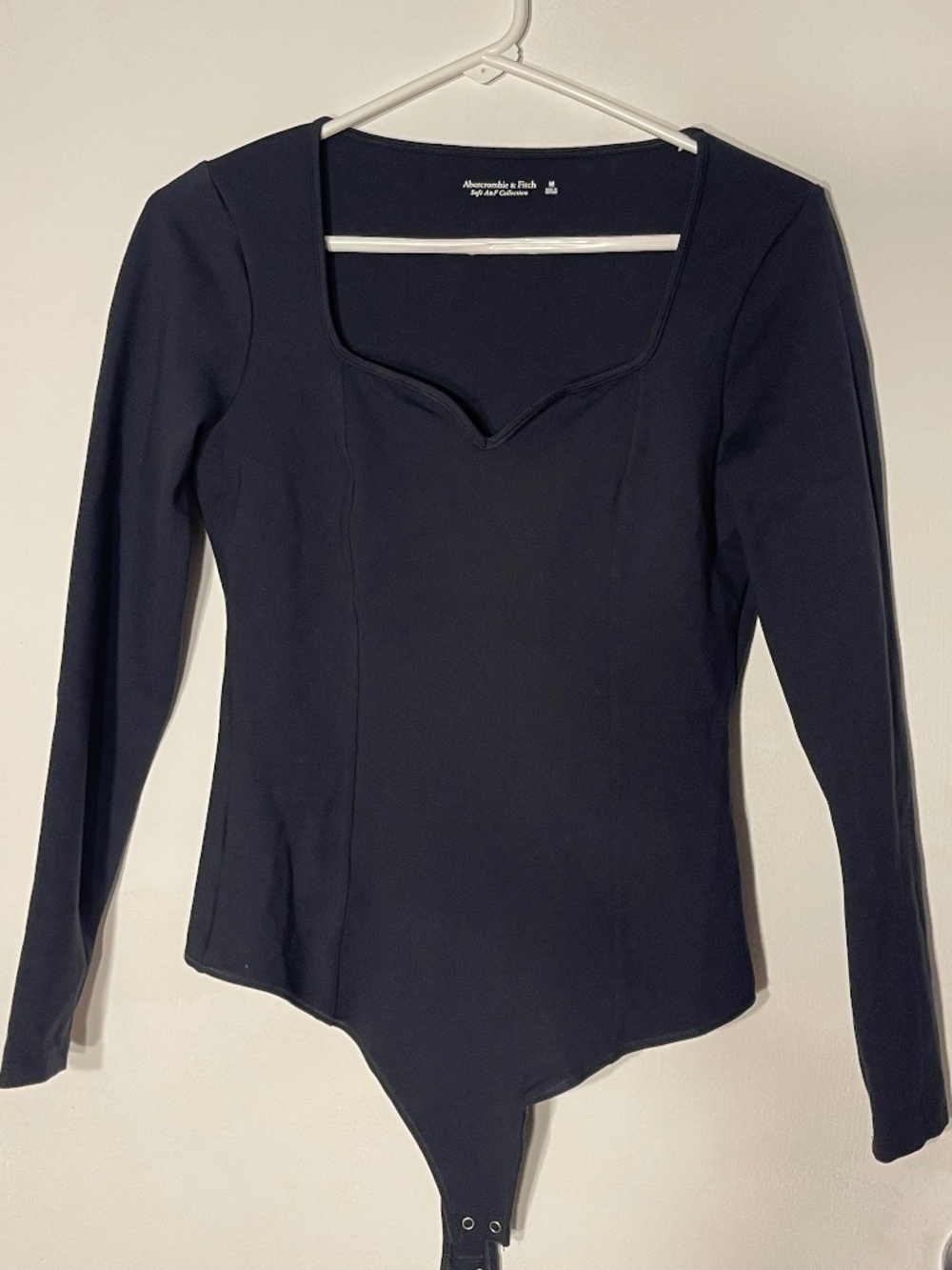 Long sleeved Abercrombie Black bodysuit size M